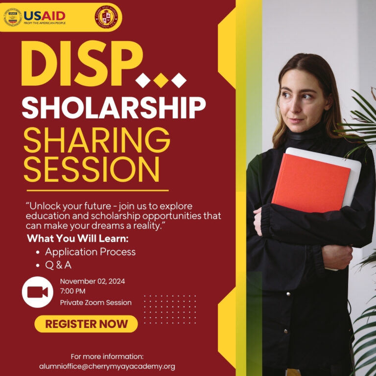 DISP Scholarship Sharing Session